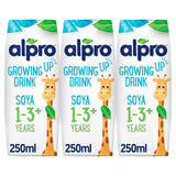 Alpro Soya Growing-Up Drink 3 x 250ml multipack - British product