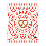 M&S Salted Giant Pretzel Snack 150g