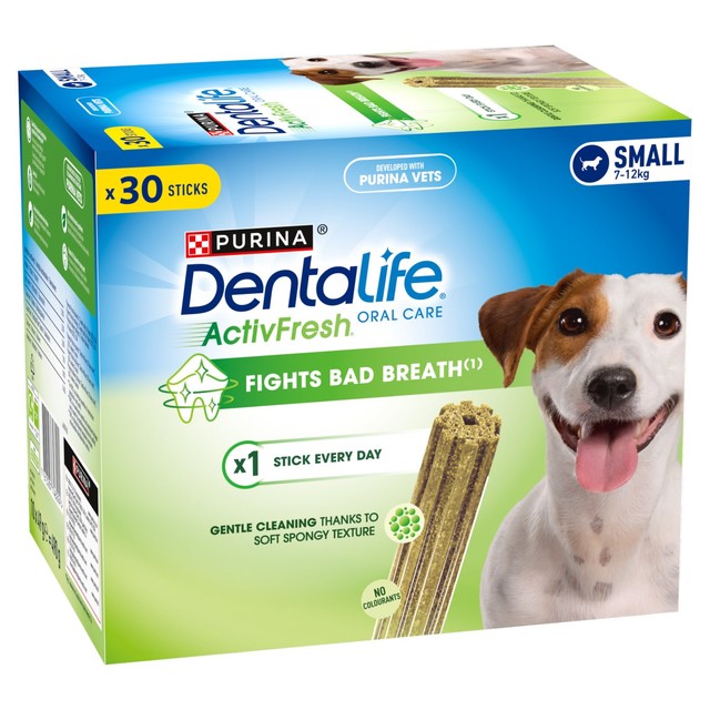 Dentalife ActivFresh Small dental dog chews - British product