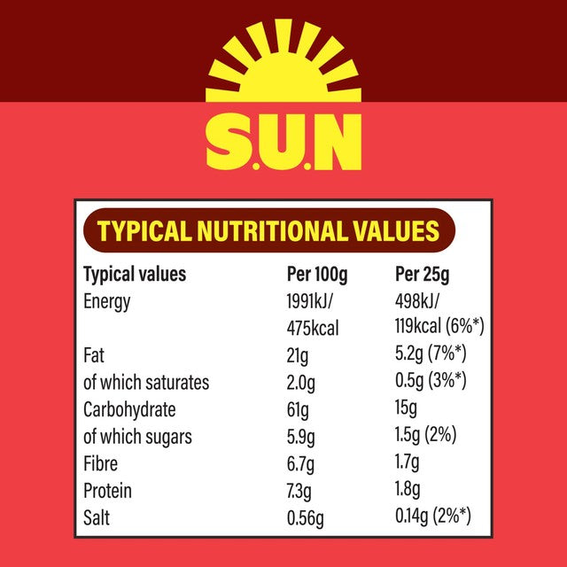 SUN Bites Sweet Chilli Sharing Bag Crisps