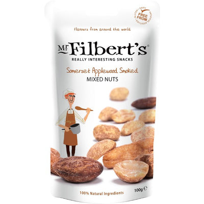 Mr Filbert's Somerset Applewood Smoked Mixed Nuts 100g
