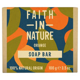 Faith in Nature Orange Hand Made Soap Bar 100g