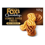 Fox's Viennese Milk Chocolate Dipped Fingers Biscuits 105g