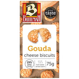 Buiteman Gouda Cheese Biscuit Crumbles Savoury Biscuits 75g
