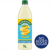 Robinsons Lemon No Added Sugar Squash 1L Bottle