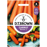Mr Fothergills D.T. Brown Carrot Nantes Carrot Seeds 1500 Seeds