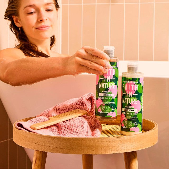 Faith in Nature wild rose conditioner 400ml - British product