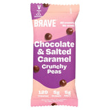 Brave Roasted Peas Chocolate & Salted Caramel Snack 30g