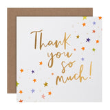 M&S Thank You So Much Card 15cm x 15cm