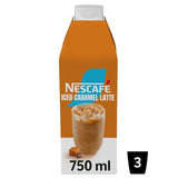 Nescafe Iced Coffee Caramel Latte Ready-to-Drink Beverage 750ml