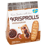 Pagen Krisprolls wholegrain crispbread 225g, imported from the UK
