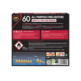 Zip all purpose firelighters block 60 (British brand)