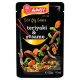 Amoy Teriyaki & Sesame stir fry sauce 120g - British product