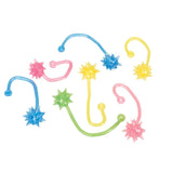 Unique Party Starburst Sticky Stretch Party Bag Toys 8 per pack