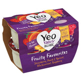 Yeo Valley organic fruity favourites yogurts assorted flavours 4x110g (British brand)