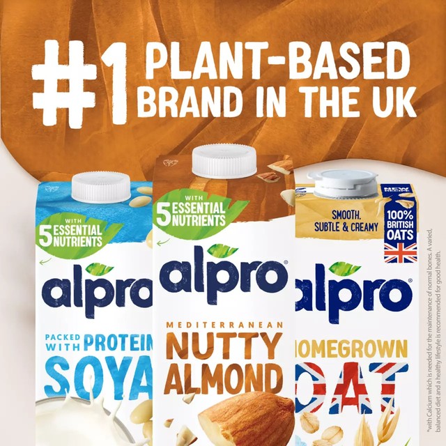 Alpro almond dairy free drink 1L - British product