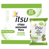 Itsu Wasabi Crispy Seaweed Thins Multipack 4 x 5g
