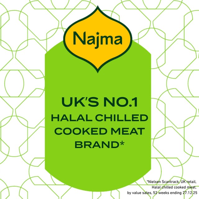 Najma Spanish selection turkey salchichón chorizo salami 120g, imported from the UK