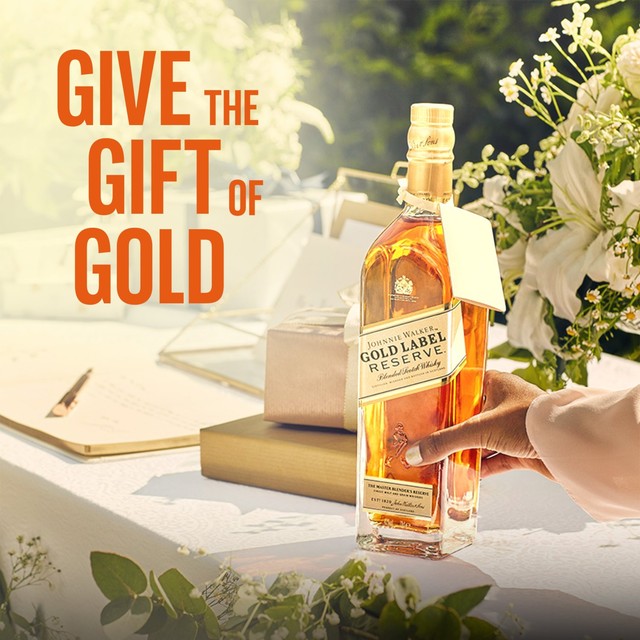 Johnnie Walker Gold Label Reserve Blended Scotch Whisky 70cl, UK version