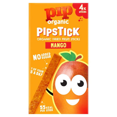Pip Organic Pipstick Mango Organic Fruit Snack Sticks 4x18g