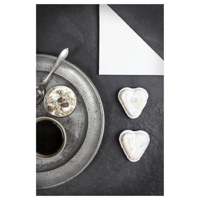 Duni white compostable paper napkins 50 per pack (British brand)