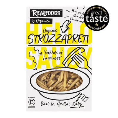 Realfoods by Organico Organic Strozzapreti Dry Pasta 500g