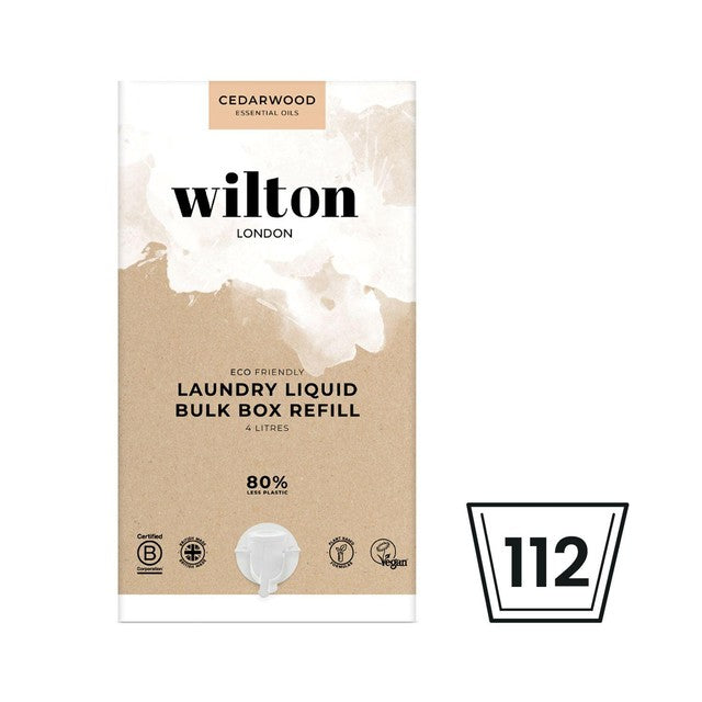 Wilton London cedarwood laundry liquid 4L (British brand)