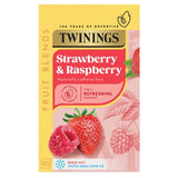 Twinings Strawberry & Raspberry Herbal Tea 20 Teabags