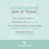 Fever-Tree Light Elderflower Tonic Water 500ml - British product
