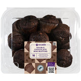 Ocado Double Chocolate Mini Muffins 16 Pack