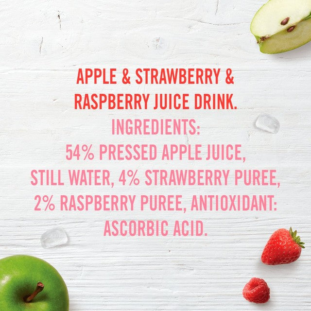 Cawston Press apple summer berries juice drink 18 x 200ml - British product