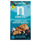 Nairn's breakfast biscuits dark chocolate and coconut 160g, imported from the UK