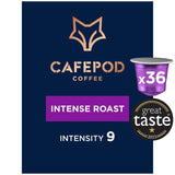 CafePod Intense Roast coffee pods 36 pods - British product