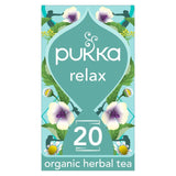 Pukka Herbs Organic Relax Tea with Chamomile Herbal Tea Bags x20