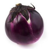 Natoora Italian Round Aubergine Fresh Vegetable