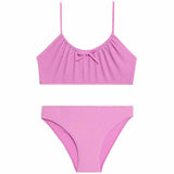 M&S Glitter Crinkle Bikini Purple Swimwear 6-7 Years