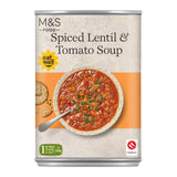 M&S Spiced Lentil & Tomato Soup Ready to Eat 400g