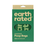 Earth Rated Dog Poop Bags Unscented 120 Pack - UK Stock