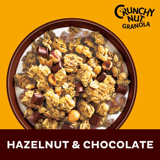 Kellogg's Crunchy Nut hazelnut and chocolate granola 600g, UK version