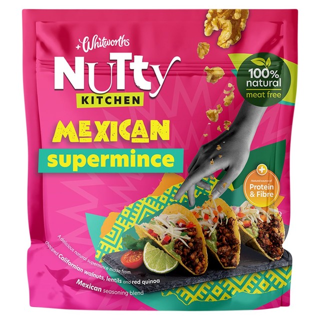 Whitworths plant-based Mexican mince 200g (British brand)