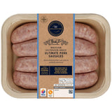 M&S Ultimate Pork Sausages 480g, imported from the UK