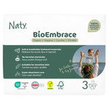 Naty BioEmbrace nappies Size 3 (4-9kg), imported from the UK