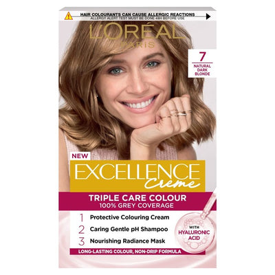 L'Oreal Excellence Natural Dark Blonde 7 Permanent Hair Dye