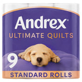 Andrex Ultimate Quilts toilet roll 9 rolls - British product