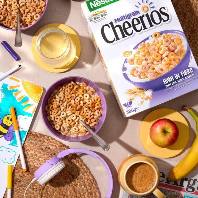 Nestle Cheerios multigrain breakfast cereal 500g - British product