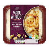 M&S gluten free macaroni cheese ready meal 400g, imported from the UK
