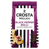 Crosta & Mollica Bolli Crackers Black Pepper 150g - British product