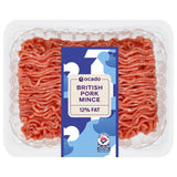 Ocado pork mince 12% fat 500g, imported from the UK