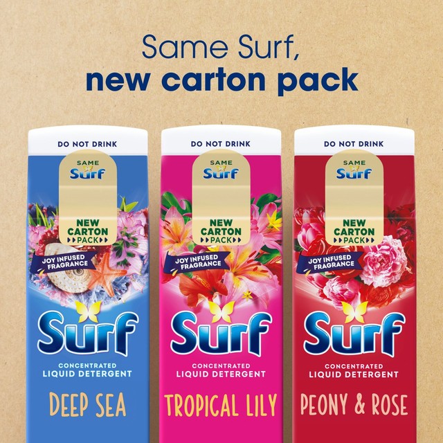 Surf Deep Sea Mineral liquid laundry detergent 648ml (British brand)