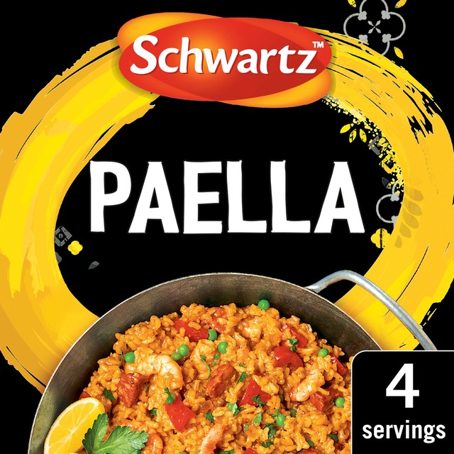 Schwartz Paella Recipe Mix 30g (British brand)
